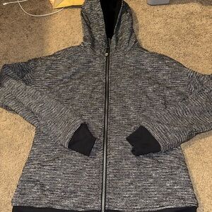 lululemon athletica Charcoal and Black Reversible scuba